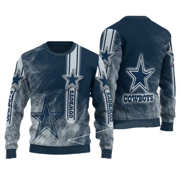 Smoke Graphic Dallas Cowboys Ugly Sweater Christmas Sweater Dallas Cowboys 1.jpg