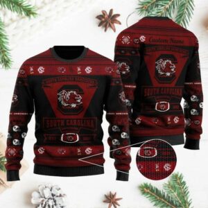 South Carolina Gamecocks Custom Ugly Christmas Sweater