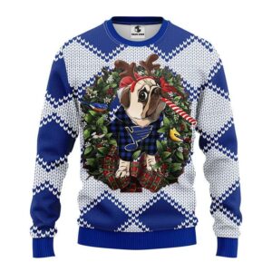 St. Louis Blues Pub Dog Ugly Christmas Sweater