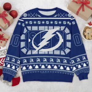 Tampa Bay Lightning NHL Custom Ugly Christmas Sweater