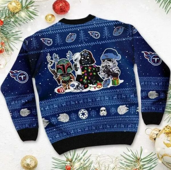 Tennessee Titans Star Wars Christmas Ugly Sweater