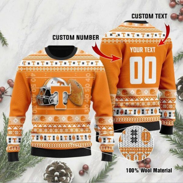 Tennessee Volunteers Personalized Ugly Christmas Sweater