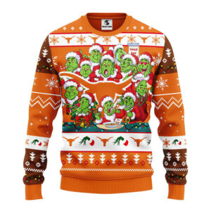 Texas Longhorns 12 Grinch Xmas Day Ugly Christmas Sweater 1.jpeg