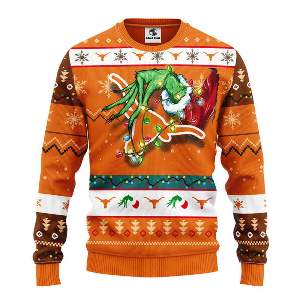 Texas Longhorns Grinch Ugly Christmas Sweater 1.jpeg