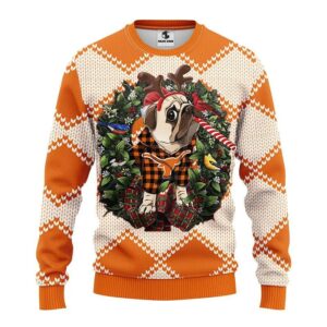 Texas Longhorns Pub Dog Ugly Christmas Sweater