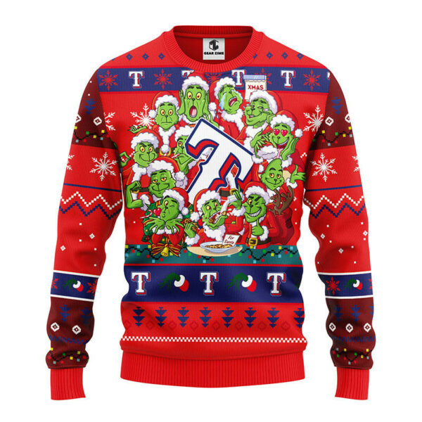 Texas Rangers 12 Grinch Xmas Day Ugly Christmas Sweater 1.jpeg