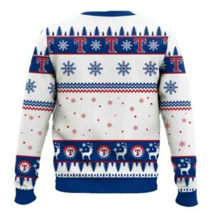 Texas Rangers Est 1835 Mlb Ugly Christmas Sweater