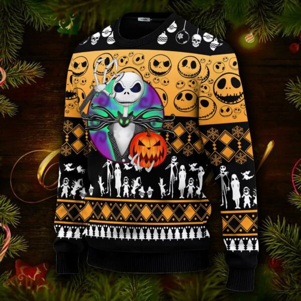 The Nightmare Before 3D Print Christmas Sweater Jack Skelington Sweater 4.jpg