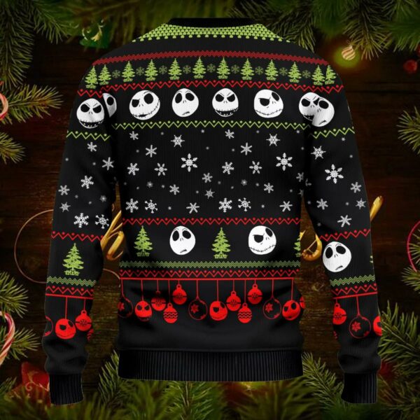 The Nightmare Before Christmas Jack Skellington Ugly Christmas Sweater Skeleton Sweater 2.jpg