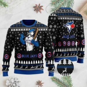 Toronto Blue Jays Mascot Ugly Christmas Sweater