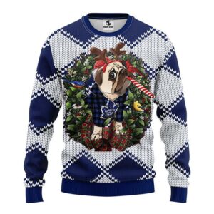 Toronto Maple Leafs Pub Dog Ugly Christmas Sweater