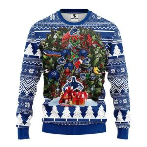 Vancouver Canucks Tree Christmas Ugly Sweater