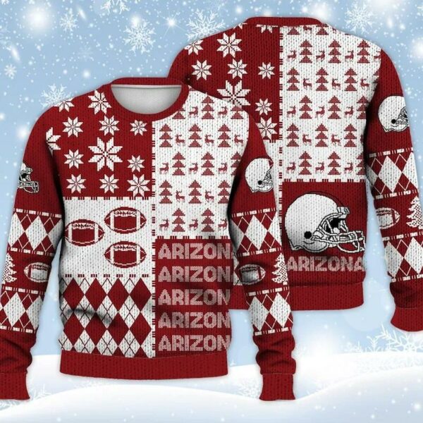 Vintage Arizona Cardinals Ugly Sweater Christmas