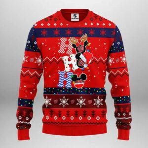 Washington Nationals Hohoho Ugly Christmas Sweater