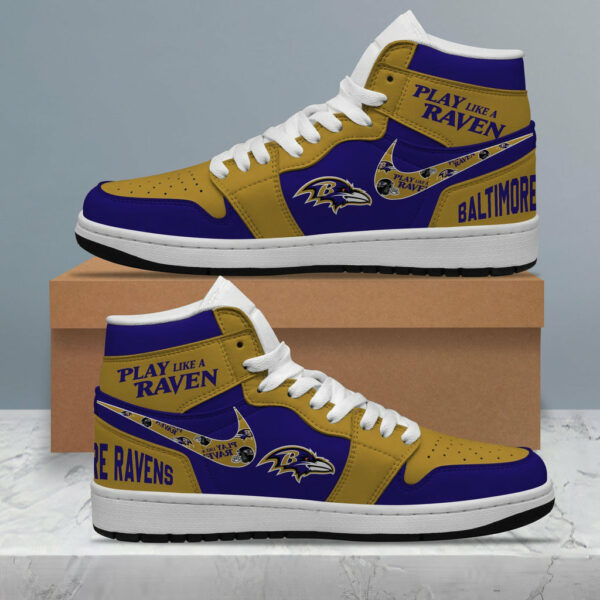 ideafootwear baltimore ravens aj1 high sneakers shoes for men and women 6596 gjpqx.jpg