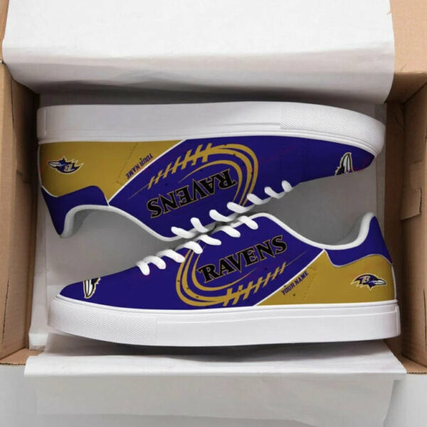 ideafootwear baltimore ravens skate stan shoes sneakes for men and women 3830 urpbt.jpg