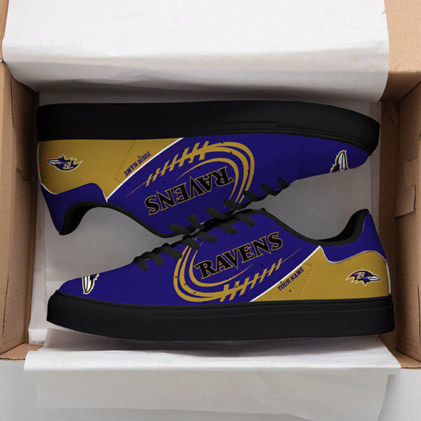 ideafootwear baltimore ravens skate stan shoes sneakes for men and women 4020 sgehb.jpg