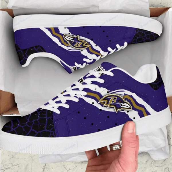 ideafootwear baltimore ravens skate stan shoes sneakes for men and women 9860 xhzdm.png