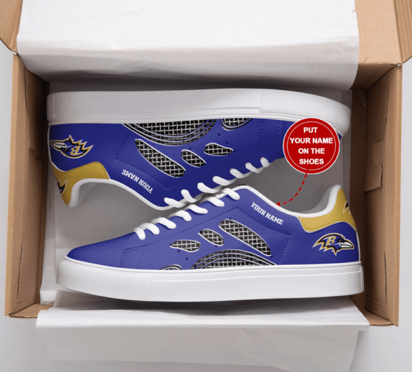 ideafootwear baltimore ravens skate stan shoes sneakes for men and women 9929 yqo4j.png