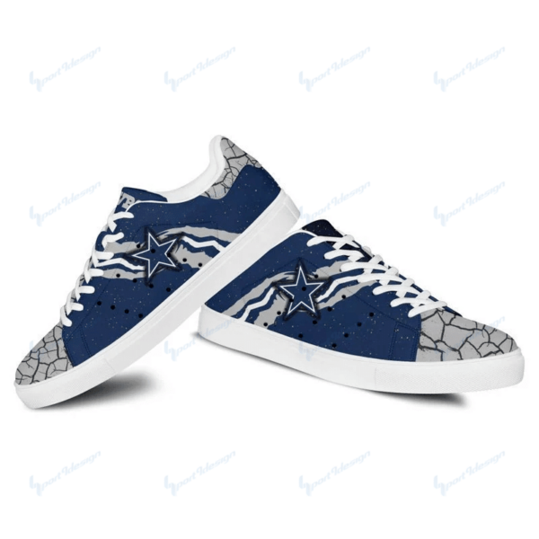 ideafootwear dallas cowboys skate stan shoes sneakes for men and women 5238 oqgc8.png