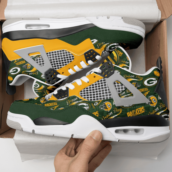 ideafootwear green bay packers aj4 sneakers shoes for men and women 2738 2oesy.png