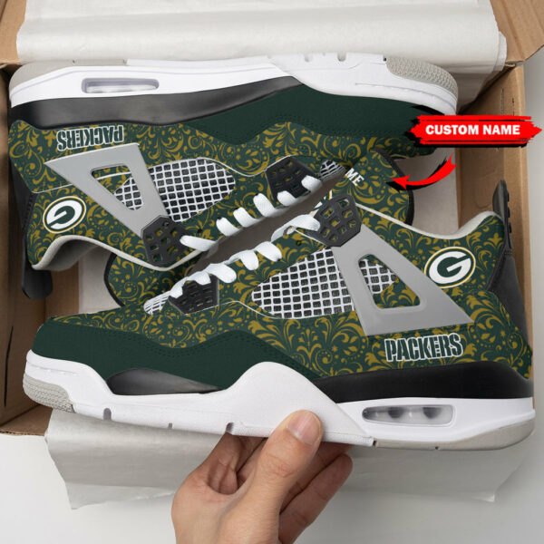 ideafootwear green bay packers aj4 sneakers shoes for men and women 3719 u2jqa.jpg