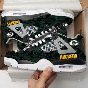 ideafootwear green bay packers aj4 sneakers shoes for men and women 5309 ixcfj.jpg