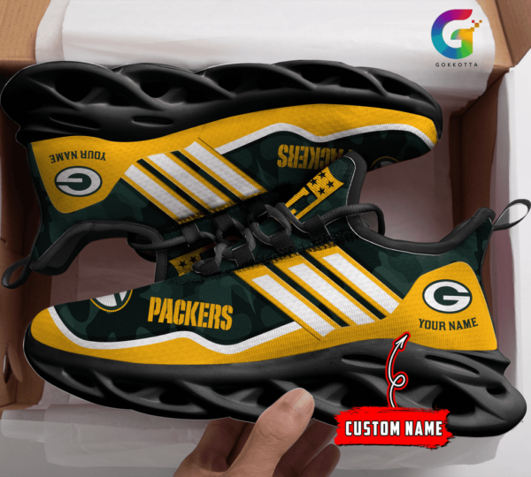 ideafootwear green bay packers max soul shoes sneakers for men and women 1227 jnrgz.png