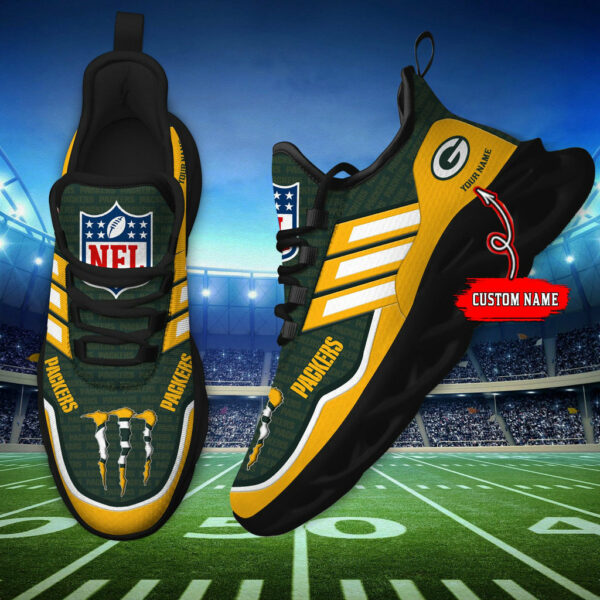 ideafootwear green bay packers max soul shoes sneakers for men and women 4775 v3fdj.jpg