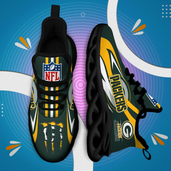 ideafootwear green bay packers max soul shoes sneakers for men and women 4926 djcvt.jpg