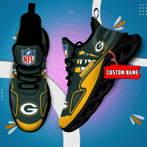 ideafootwear green bay packers max soul shoes sneakers for men and women 6338 qjuqx.jpg