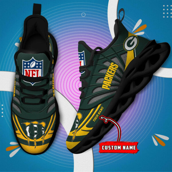 ideafootwear green bay packers max soul shoes sneakers for men and women 7091 5xtnv.jpg