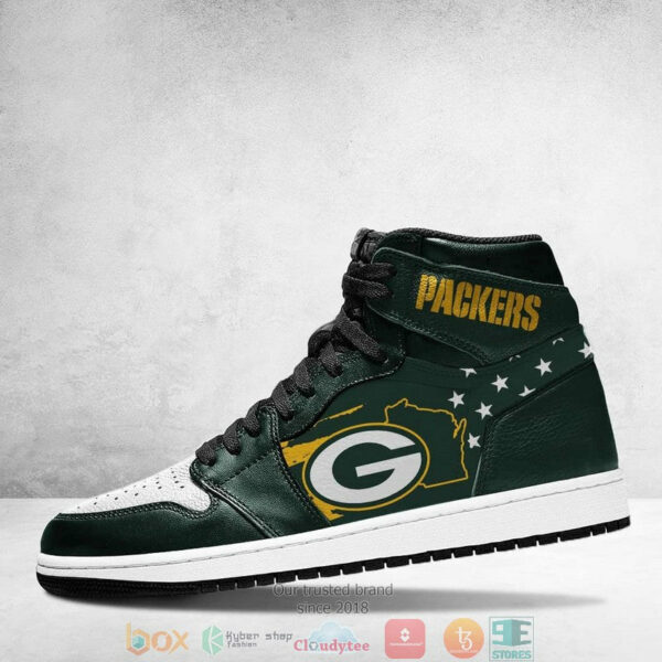 ideafootwear green bay packers nfl aj1 high sneakers shoes for men and women 2276 4npuq.jpg