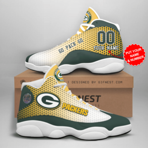 ideafootwear green bay packers nfl aj13 sneakers shoes for men and women 6046 n8evs.png