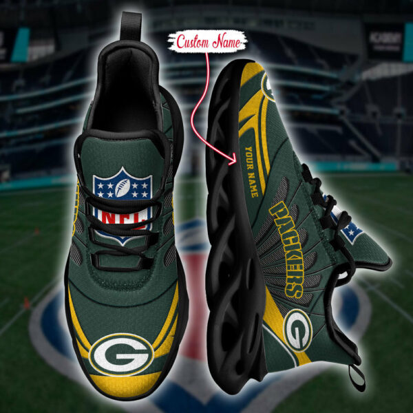 ideafootwear green bay packers nfl max soul shoes sneakers for men and women 1236 lgkqt.jpg