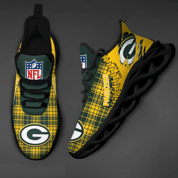 ideafootwear green bay packers nfl max soul shoes sneakers for men and women 2393 mervm.png