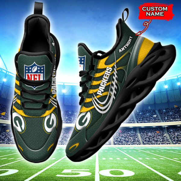 ideafootwear green bay packers nfl max soul shoes sneakers for men and women 3195 bhmjp.jpg