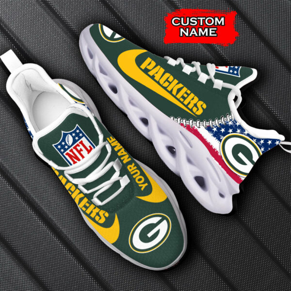 ideafootwear green bay packers nfl max soul shoes sneakers for men and women 6542 d8xsy.jpg