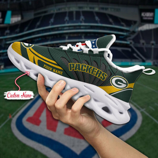 ideafootwear green bay packers nfl max soul shoes sneakers for men and women 6683 3yacm.jpg