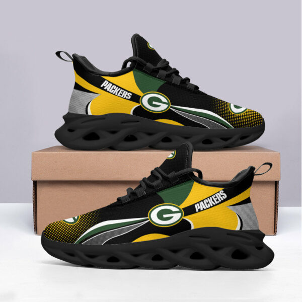 ideafootwear green bay packers nfl max soul shoes sneakers for men and women 6714 uwgak.jpg