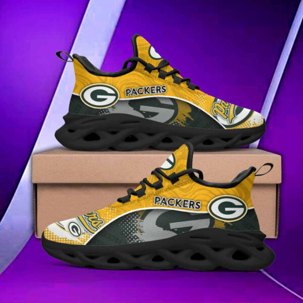 ideafootwear green bay packers nfl max soul shoes sneakers for men and women 8676 grv4n.jpg