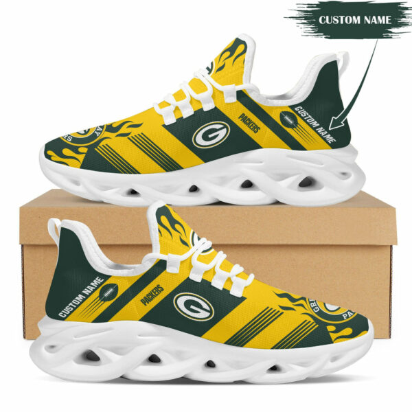 ideafootwear green bay packers nfl max soul shoes sneakers for men and women 9816 x9xck.jpg