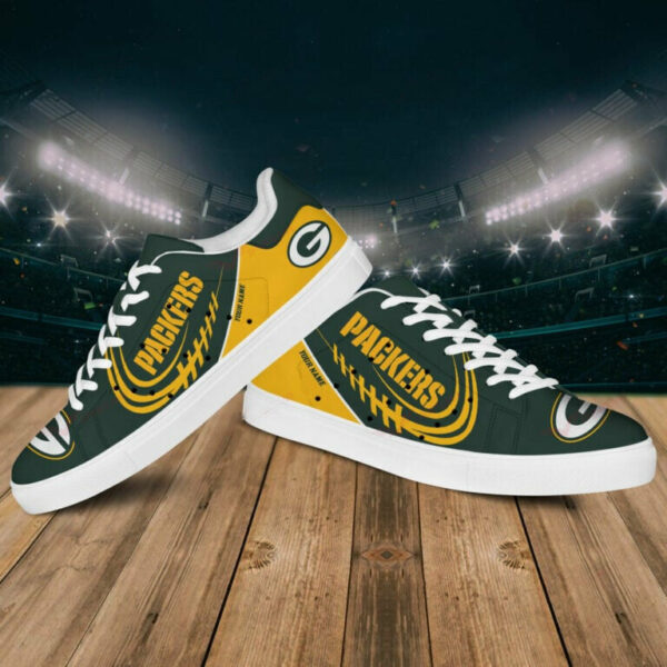 ideafootwear green bay packers skate stan shoes sneakes for men and women 3288 hbtma.jpg