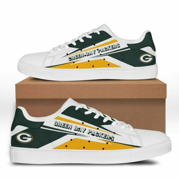 ideafootwear green bay packers skate stan shoes sneakes for men and women 5811 dbcsw.jpg