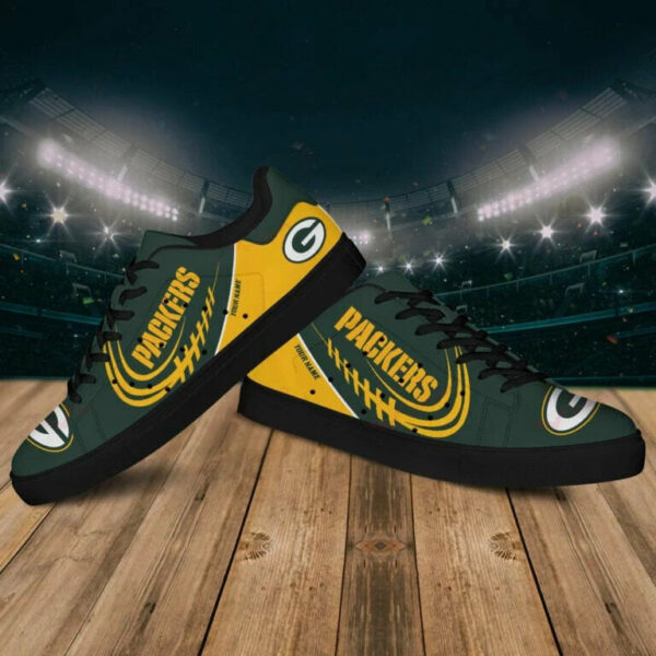 ideafootwear green bay packers skate stan shoes sneakes for men and women 7277 fwc1h.jpg