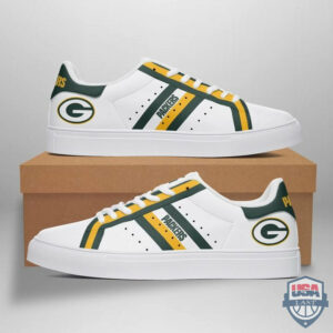 ideafootwear green bay packers skate stan shoes sneakes for men and women 7363 fd4xe.jpg