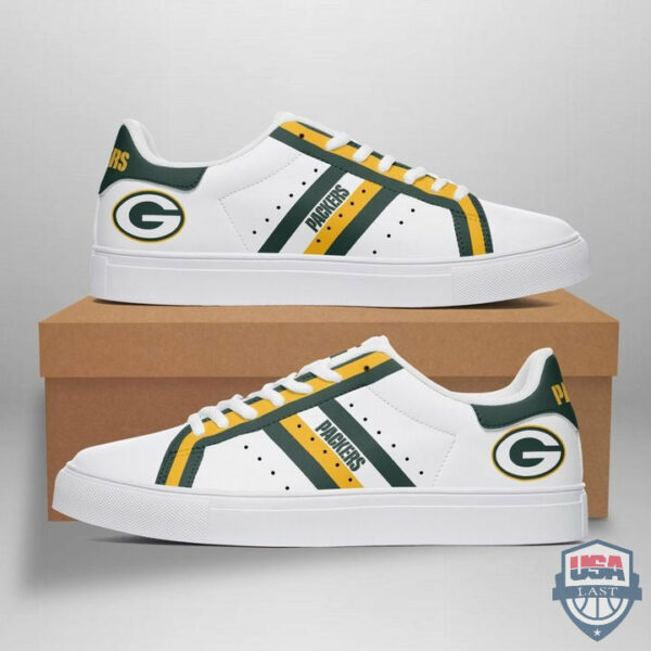 ideafootwear green bay packers skate stan shoes sneakes for men and women 7363 fd4xe.jpg