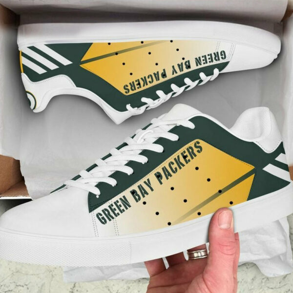 ideafootwear green bay packers skate stan shoes sneakes for men and women 7963 vx6uq.jpg