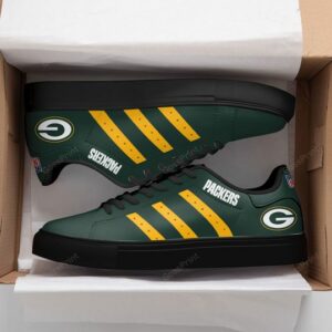 ideafootwear green bay packers skate stan shoes sneakes for men and women 8816 bk5od.jpg