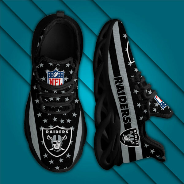 ideafootwear las vegas raiders nfl max soul shoes sneakers for men and women 2185 bdtgb.jpg